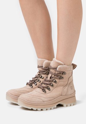 Tamaris Bottines à lacets - beige