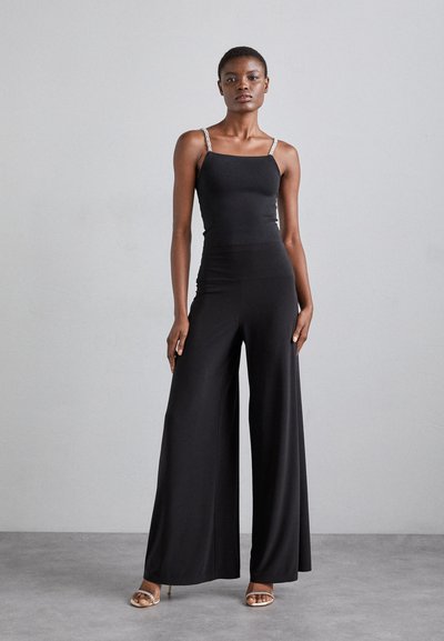 Norma Kamali ELEPHANT PANT - Pantalon classique - black