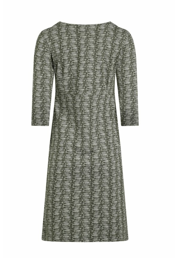 MOONDUST PRINTED - Jersey dress - dark olive3