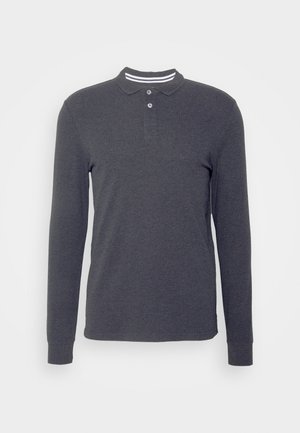 Poloshirt - mottled dark grey