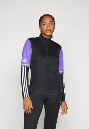 SQUADRA25 TRAINING JACKET - Treniņjaka - black/purple rush