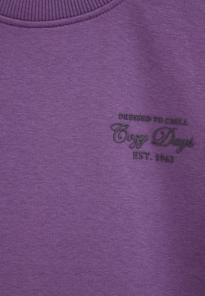 WE Fashion, T-shirts print - dark purple