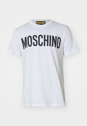 MOSCHINO T-shirt imprimé - fantasia bianco