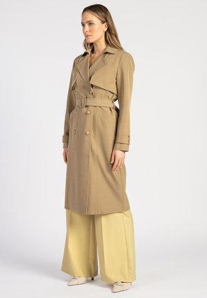 TUANAS VIS - Classic coat - vanna green