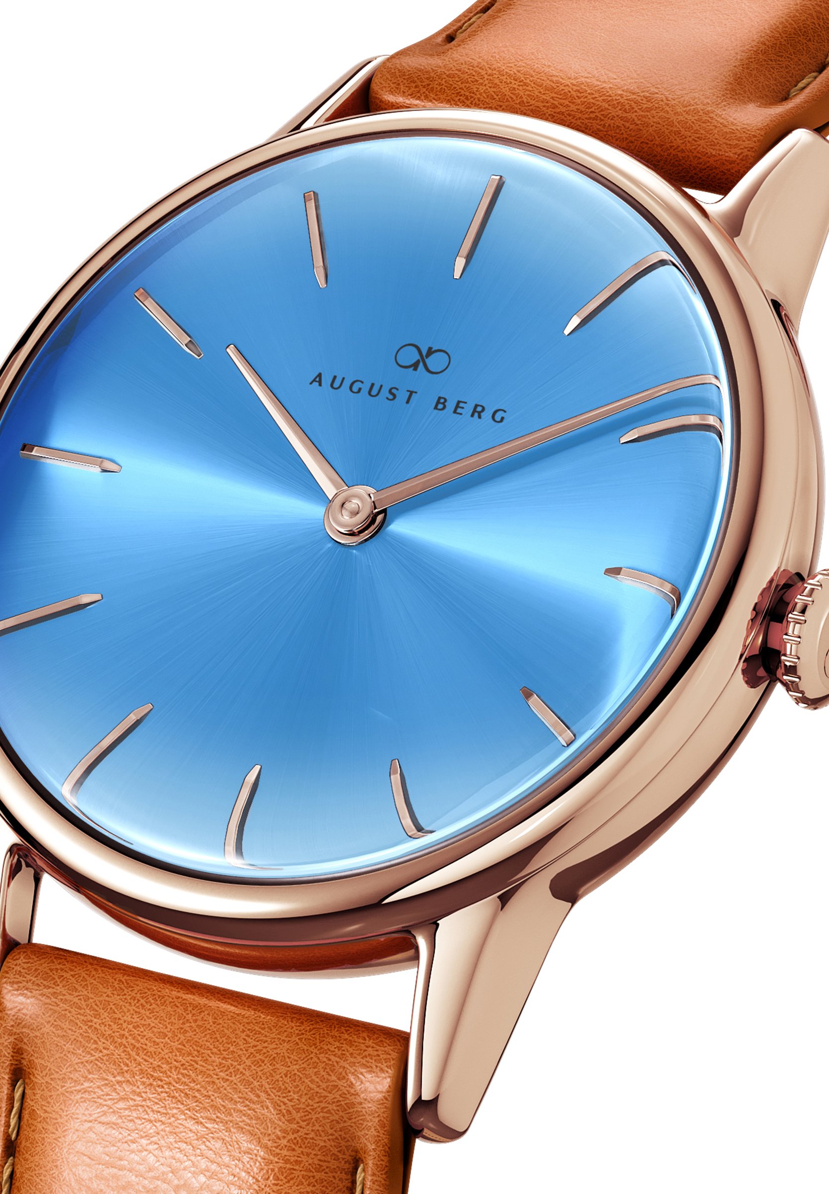 Damen UHR SERENITY SKY BLUE LEATHER 32MM - Uhr Damen UHR SERENITY SKY BLUE LEATHER 32MM - Uhr