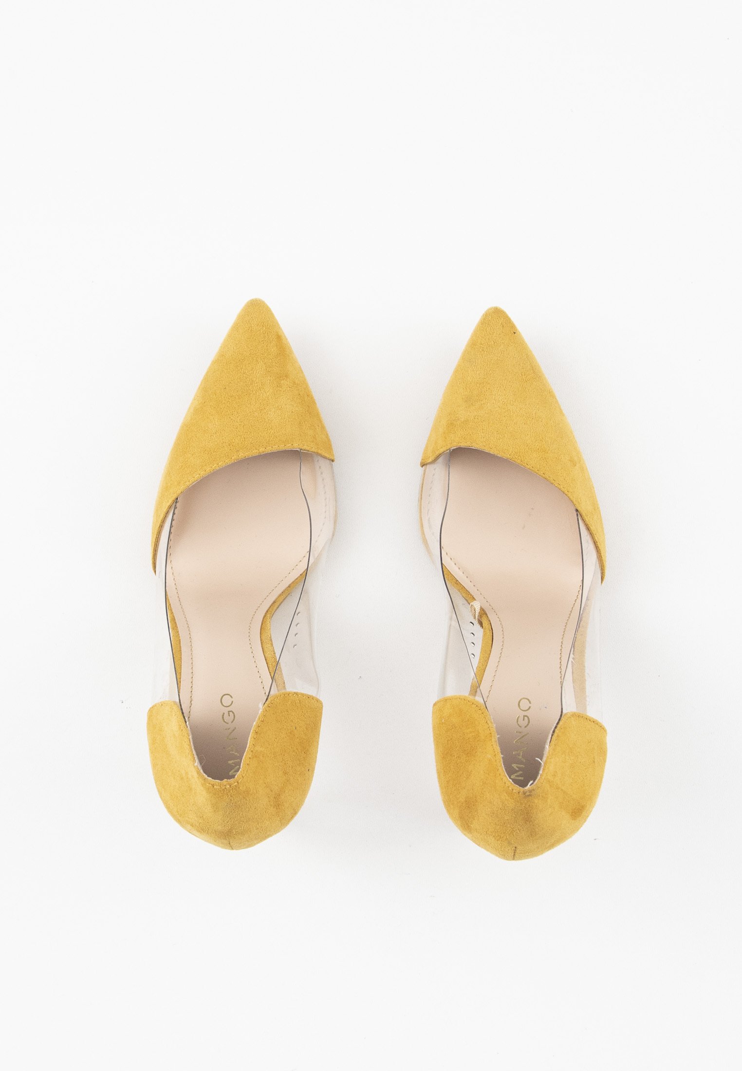 Mango Zapatos altos - yellow/amarillo - Zalando.es