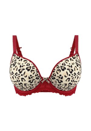 Freya CHERISH ME - Soutien-gorge à bretelles amovibles - red leopard