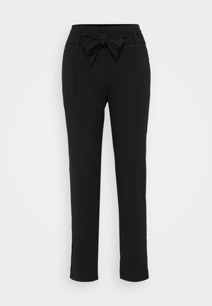 IKKS TROUSERS WOMEN’S HIGH-WAISTED - Pantaloni - noir