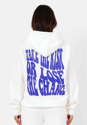 Sweat à capuche - white