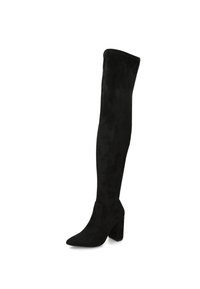 Carvela Botas mosqueteras - black