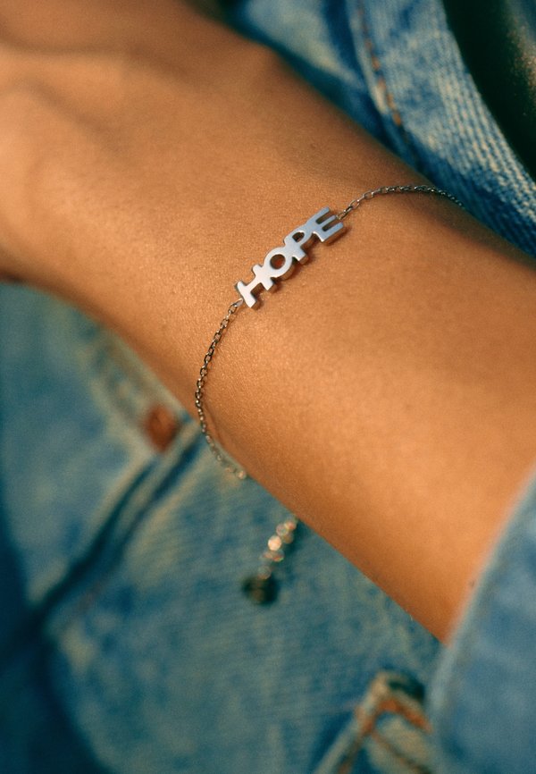 HOPE CHAIN - Armband - steel