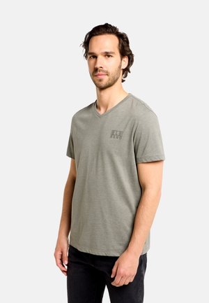 INGVAR KURZARM - T-shirt - bas - beige