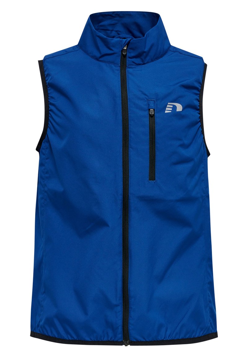 NEWLINE Bodywarmer blauw gemêleerd NEWLINE Bodywarmer blauw gemêleerd