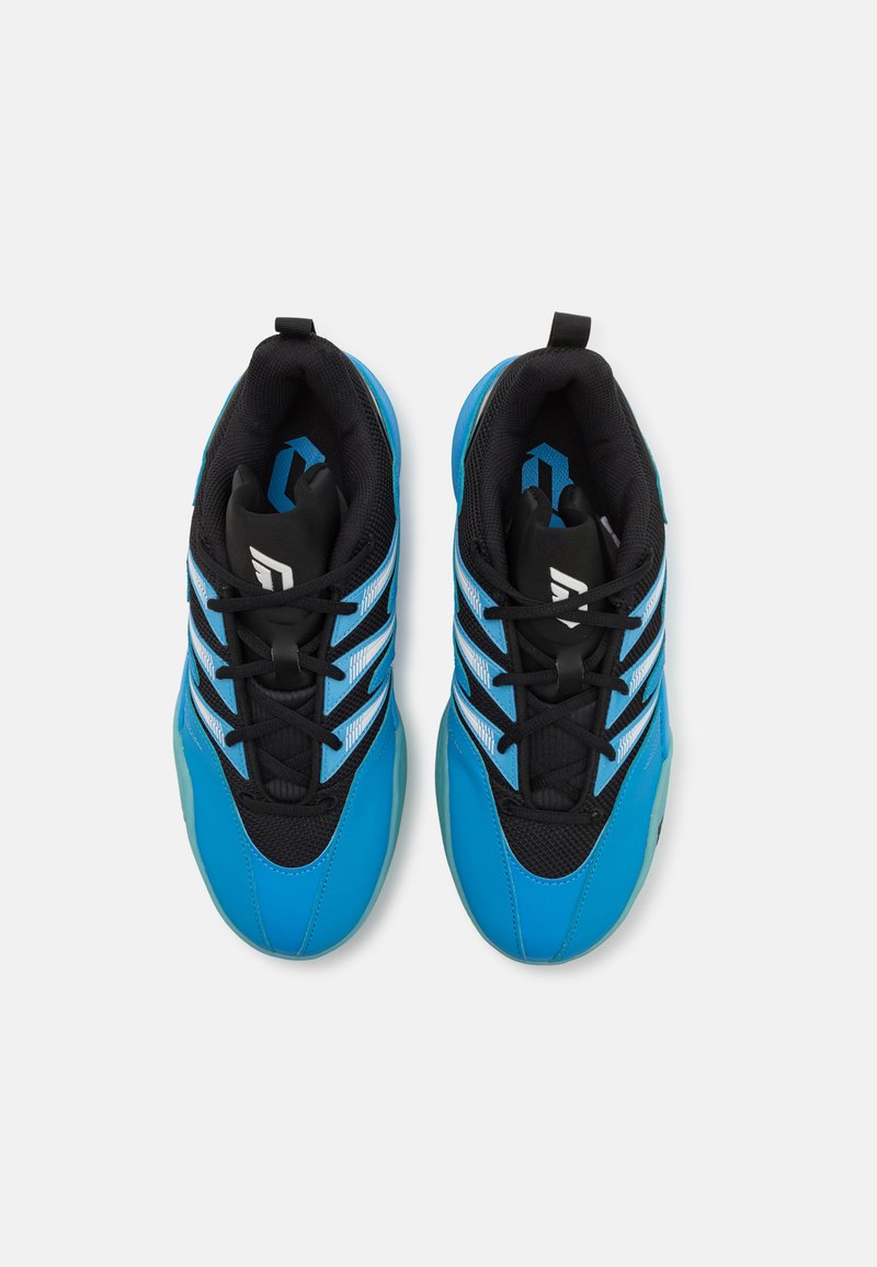 adidas Performance DAME CERTIFIED 3 - Basketball shoes - core black/footwear  white/light blue - Zalando.co.uk