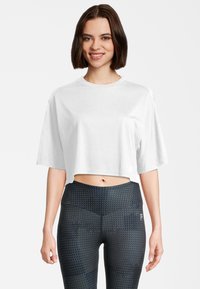 Fila APPAREL RECANATI CROPPED  - T-shirt basic - bright white