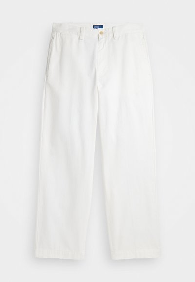 Polo Ralph Lauren COTTON CHINO STRAIGHT LEG TROUSER - Chino-püksid - deckwash white