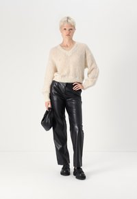 VILA VIBANU V NECK  - Maglione - birch