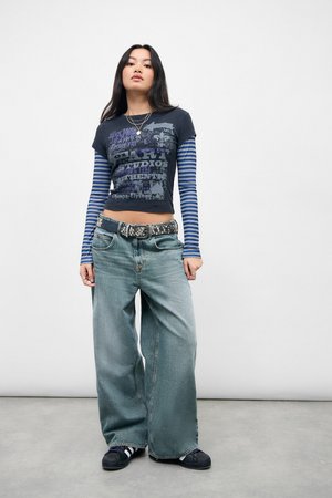 TWOFER  - Topper langermet - black