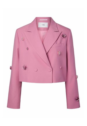 YAS, Y.A.S. DAMES BLAZERS YASMIDNIGHT LS SHORT BLAZER S.. - Blazer - orchid smoke
