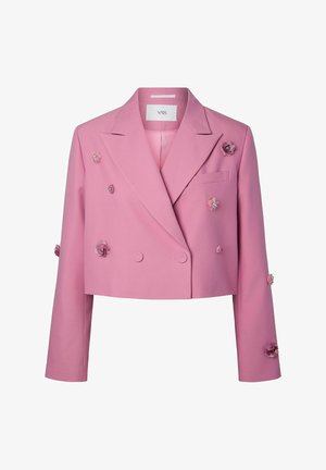 YAS, Y.A.S. DAMES BLAZERS YASMIDNIGHT LS SHORT BLAZER S.. - Blazer - orchid smoke