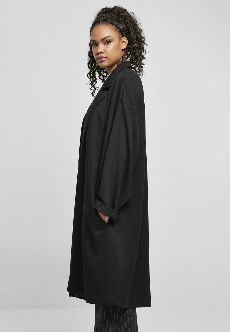 Urban Classics MODAL TERRY OVERSIZED - Klassischer Mantel - black 