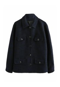 Next BUTTON UP - Lehká bunda - navy