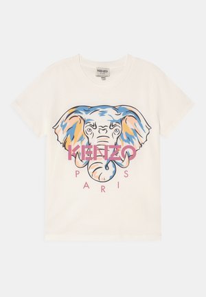 SHORT SLEEVES TEE - T-shirt con stampa - off white