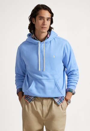 THE RL FLEECE HOODIE - Φούτερ με κουκούλα - bristol blue