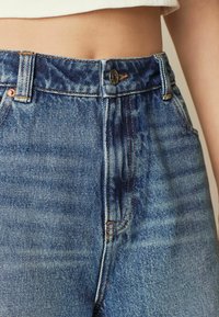 Next TALL  - Farkkushortsit - dark blue