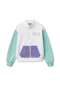 United Colors of Benetton - HIGH NECK WITH ZIPPER - Sweat zippé - multicolor Image miniature 1