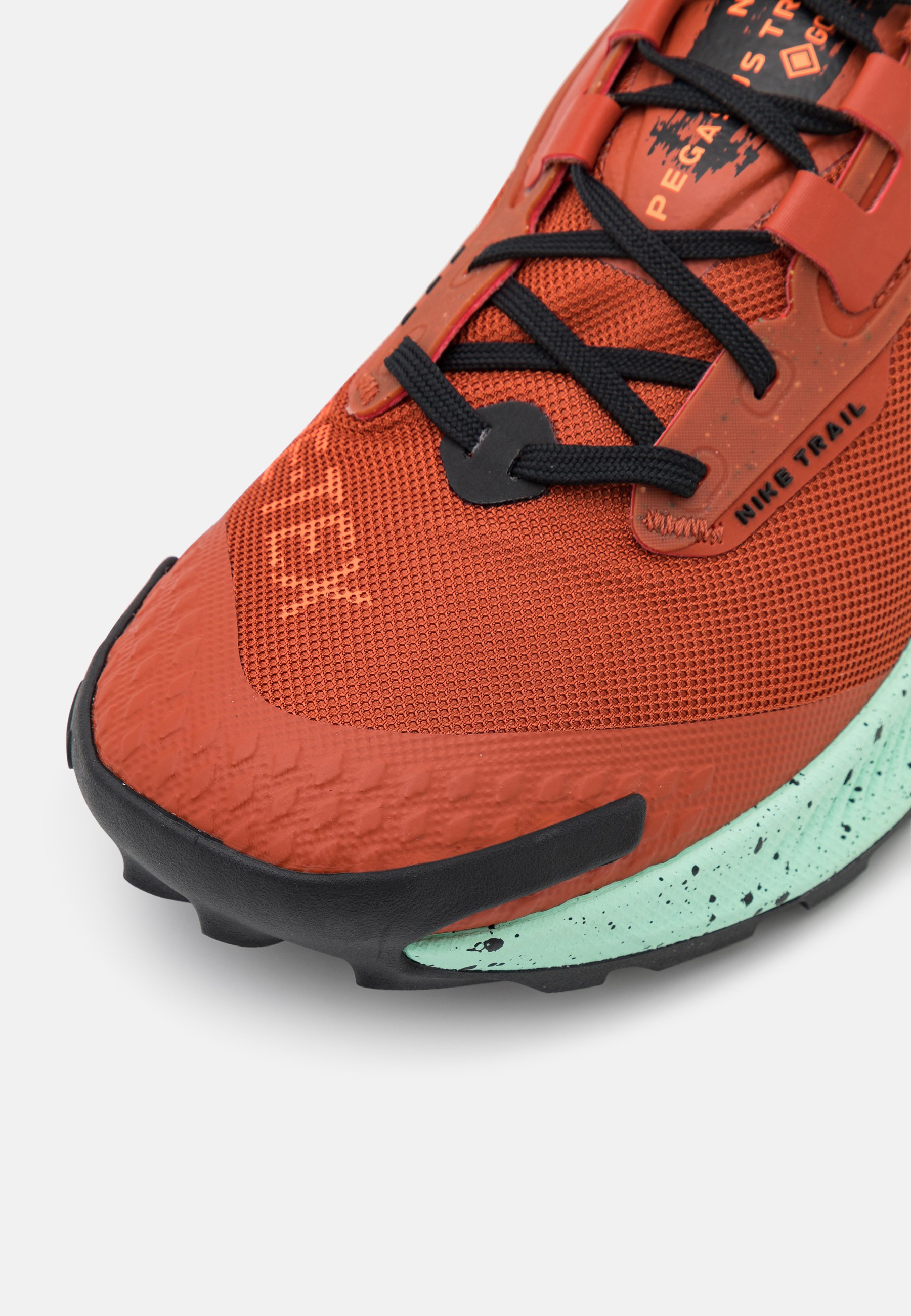 Nike Performance PEGASUS TRAIL 3 GTX - Laufschuh Trail - rugged  orange/habanero red/black/total orange/mint foam/orange - Zalando.de