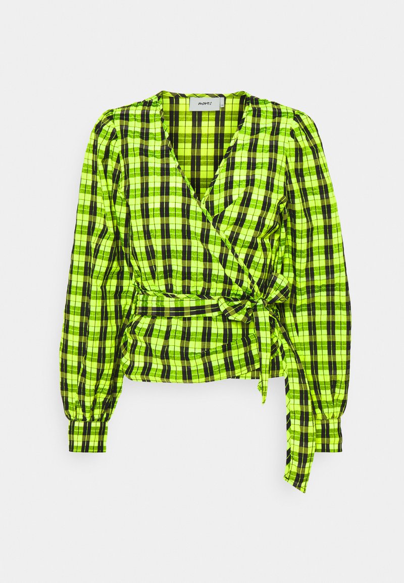 Moves Blouse neongroen