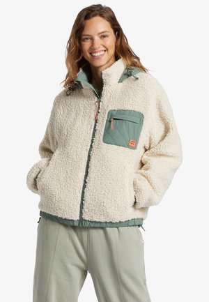 NORTHERN SHORE - HOODED  - Fleecová bunda - beige