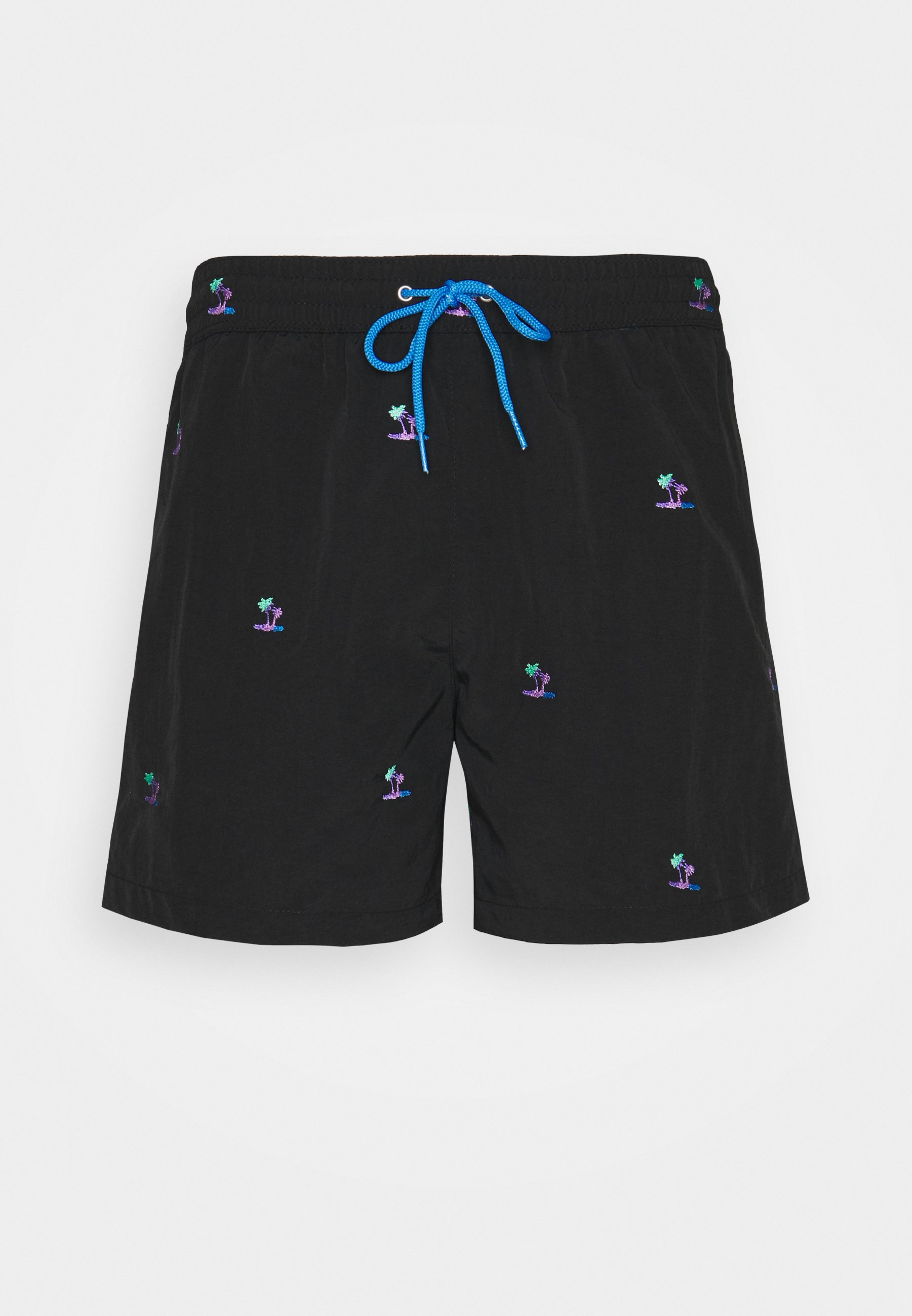 PALM TREE - Swimming shorts - black 