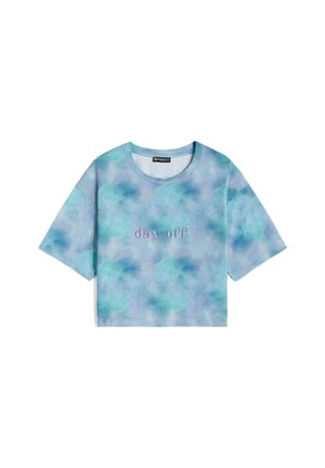 Freddy CORTA IN DYE CON APERTURA SULLA SCHIENA - T-shirt con stampa - printed tie dye multicolor