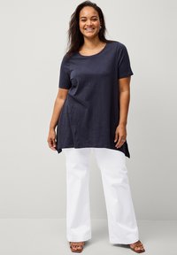 Ellos Plus collection T-shirt basic - marine