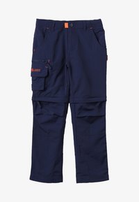 Selected, navy/orange