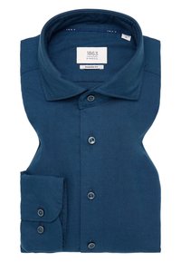 Eterna FLANELLHEMD - MODERN FIT - Camicia elegante - midnight