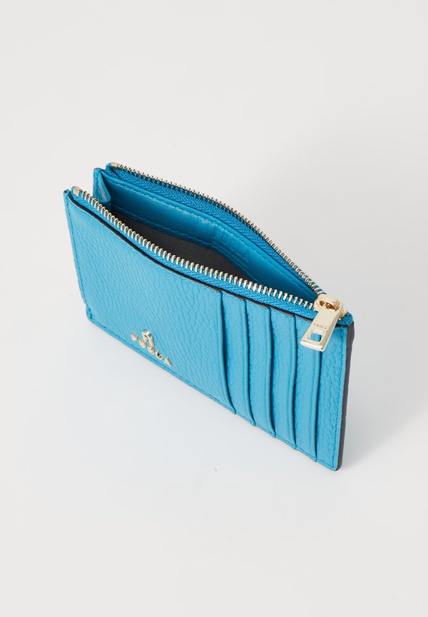 CAMELIA ZIPPED CARD CASE - Wallet - turchese3