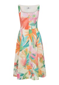 Freizeitkleid - printed beige