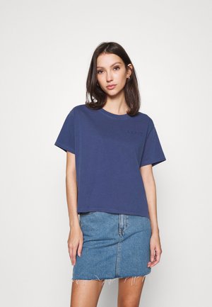 GRAPHIC VARSITY TEE - T-shirt print - outline chesth