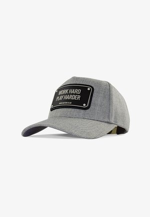 John Hatter & Co WORK HARD - Cap - grey