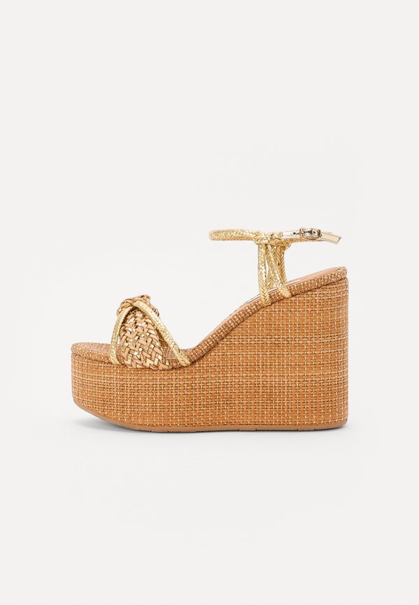 ZEPPA - Wedge sandals - beige