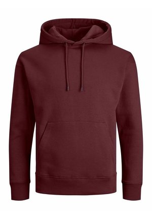 Luvtröja - mottled dark red