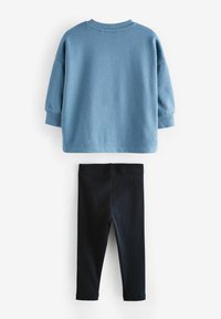 Next SET REGULAR FIT - Mikina - blue
