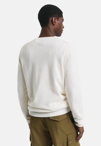GANT SUPERFINE CREW NECK - Strickpullover - cream