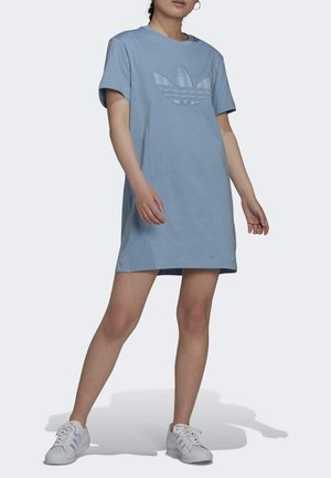 ORIGINALS TREFOIL MOMENTS DRESS LOOSE - Vestido ligero - blue