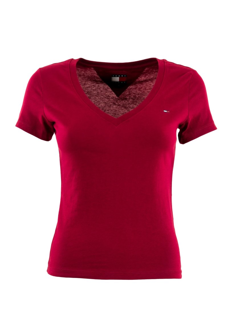 Tommy Jeans T-shirt basic rood