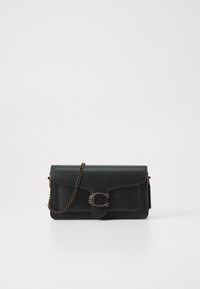 COACH TABBY CHAIN CLUTCH - Bandolera - black