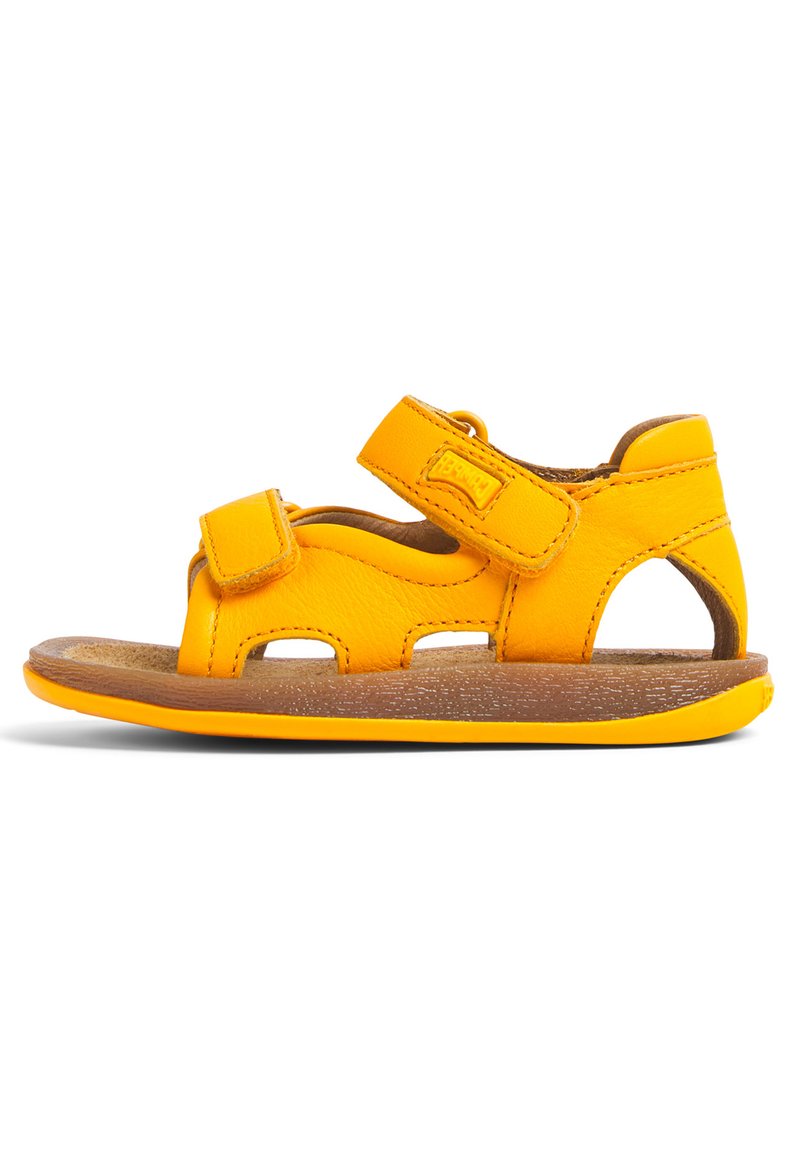 camper orange sandals